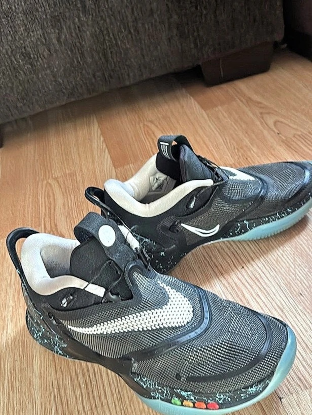 Nike Vision 2.0 Athletic Shoes Black & Blue US 11
